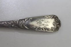 Online Pamono Antique Solid Silver Soup Spoons, 1900s, Set of 12