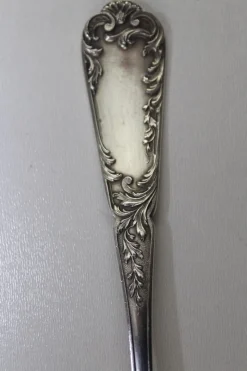 Online Pamono Antique Solid Silver Soup Spoons, 1900s, Set of 12