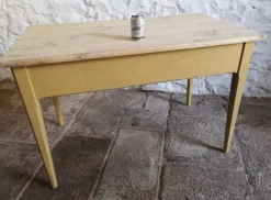 Pamono Antique Spanish Pine Kitchen Table, 1880><noscript><img width=