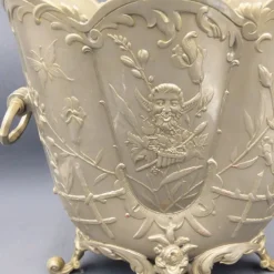 Pamono Antique Sparkling Wine Bucket from Gerhardi & Co., 1880 - 1900s><noscript><img width=
