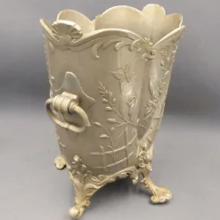 Pamono Antique Sparkling Wine Bucket from Gerhardi & Co., 1880 - 1900s><noscript><img width=