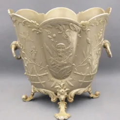 Pamono Antique Sparkling Wine Bucket from Gerhardi & Co., 1880 - 1900s><noscript><img width=