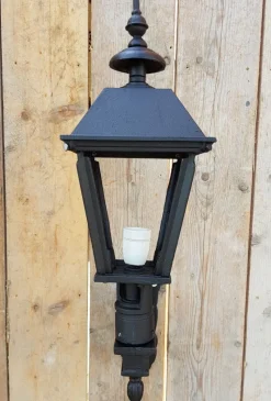 Pamono Antique Square Cast Iron Wall Lantern> Garden Lighting
