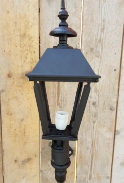 Pamono Antique Square Cast Iron Wall Lantern> Garden Lighting