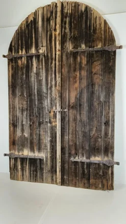 New Pamono Antique Stable Doors, Set of 2