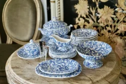 Pamono Antique Staffordshire Pottery Children's Dinner Service Toys Set from Ca 1880-1900, 1885, Set of 26><noscript><img width=