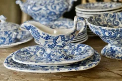 Pamono Antique Staffordshire Pottery Children's Dinner Service Toys Set from Ca 1880-1900, 1885, Set of 26><noscript><img width=