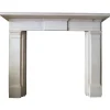 Pamono Antique Statuary Fireplace in White Marble, 1810> Fireplaces And Mantels