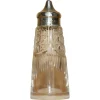 Online Pamono Antique Sterling Silver & Cut Glass Crystal Salt Shaker from John Grinsell & Sons, 1909