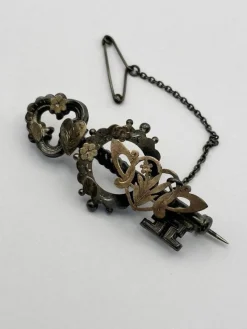 Pamono Antique Sterling Silver Brooch><noscript><img width=