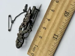 Pamono Antique Sterling Silver Brooch><noscript><img width=