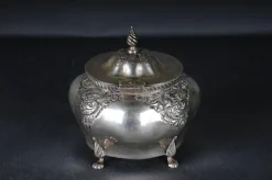 Pamono Antique Sterling Silver Sugar Bowl, England><noscript><img width=