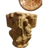 Pamono Antique Stone Capital in Roman Style, 1890> Garden Accessories