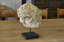 Pamono Antique Style Head Sculpture, 20th Century, Reconstituted Stone><noscript><img width=