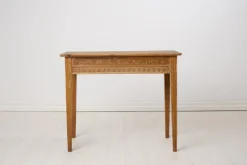 Pamono Antique Swedish Gustavian Console Table with Carved Decor><noscript><img width=