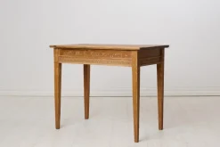 Pamono Antique Swedish Gustavian Console Table with Carved Decor><noscript><img width=