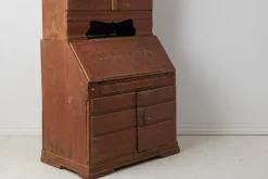 Pamono Antique Swedish Rococo and Gustavian Style Secretary Cabinet><noscript><img width=