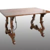 Pamono Antique Table in Solid Walnut, Naples, Early 18th Century
