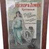 Outlet Pamono Antique Tea Advertising Poster, 1890s