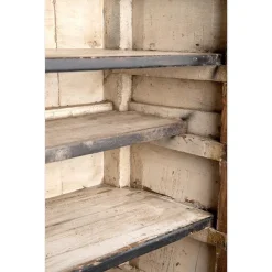 Pamono Antique Teak Bookcase with Patina><noscript><img width=