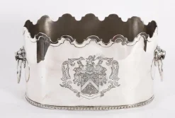 Discount Pamono Antique 20th Century Edwardian Silver Plate Wine Cooler, 1890s