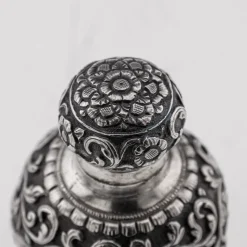 Pamono Antique 19th Century Indian Kutch Silver Scent Bottle by Oomersi Mawji, 1890s><noscript><img width=