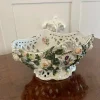 Hot Pamono Antique 19th Century Meissen Work Basket Dish, 1880s