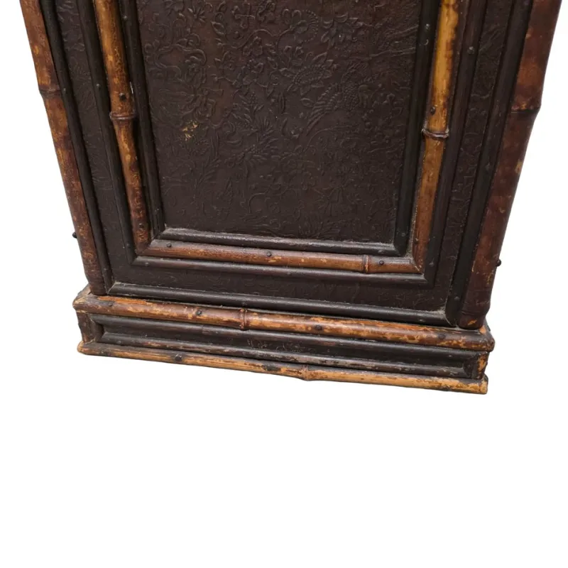 Discount Pamono Antique Tortoiseshell Bamboo Bedside Table, Late 1800s