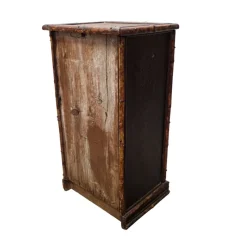 Discount Pamono Antique Tortoiseshell Bamboo Bedside Table, Late 1800s
