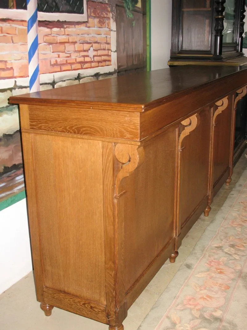 Pamono Antique Trade Counter> Worktables & Workbenches