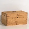 Pamono Antique Travel Chest, 1920s> Trunks Crates & Baskets