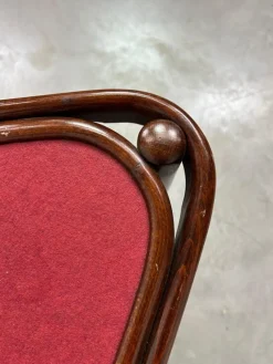 Online Pamono Antique Triangle Card Table from Thonet, 1890s