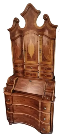 Pamono Antique Trumeau Flap Secretary, 1890s><noscript><img width=