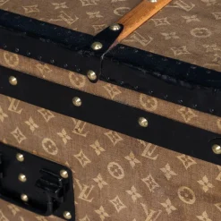 Pamono Antique Trunk in Woven Canvas from Louis Vuitton, 1900><noscript><img width=