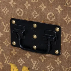 Pamono Antique Trunk in Woven Canvas from Louis Vuitton, 1900><noscript><img width=