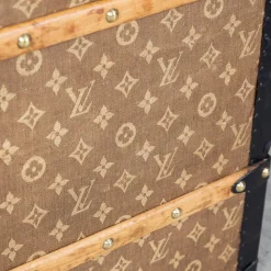 Pamono Antique Trunk in Woven Canvas from Louis Vuitton, 1900><noscript><img width=