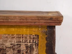 Sale Pamono Antique Trunk with Metal Structure, 1920s