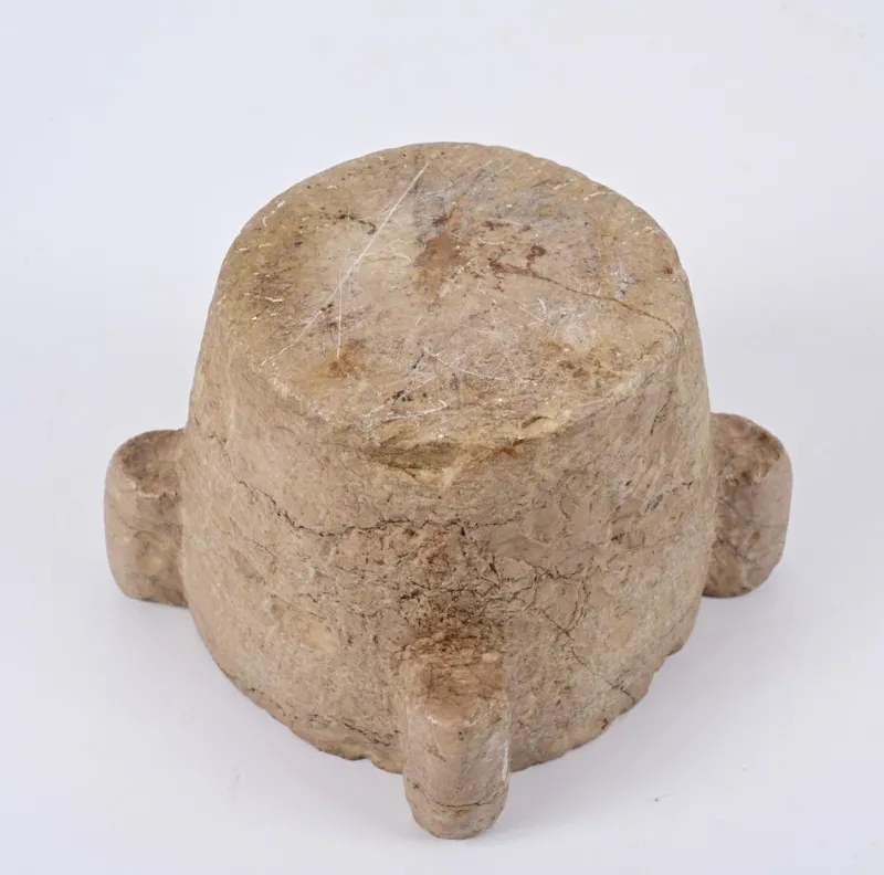 Best Pamono Antique Tuscan Medieval Mortar in Nembro Marble, Italy