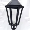 Hot Pamono Antique Victorian Cast Iron Pillar Lamp Lantern on Base Outdoor Lamp
