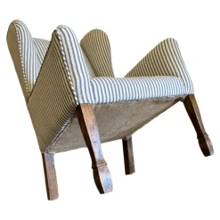 Pamono Antique Victorian Children's Wingback Armchair, 1800s> Children's Chairs
