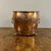Pamono Antique Victorian Copper and Brass Jardiniere, 1850> Planters And Jardiniere