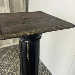 New Pamono Antique Victorian Ebony Column