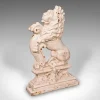 Discount Pamono Antique Victorian English Cast Iron Heraldic Lion Doorstop, 1890s