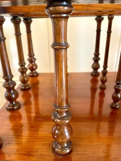 Online Pamono Antique Victorian Figured Walnut Magazine Stand