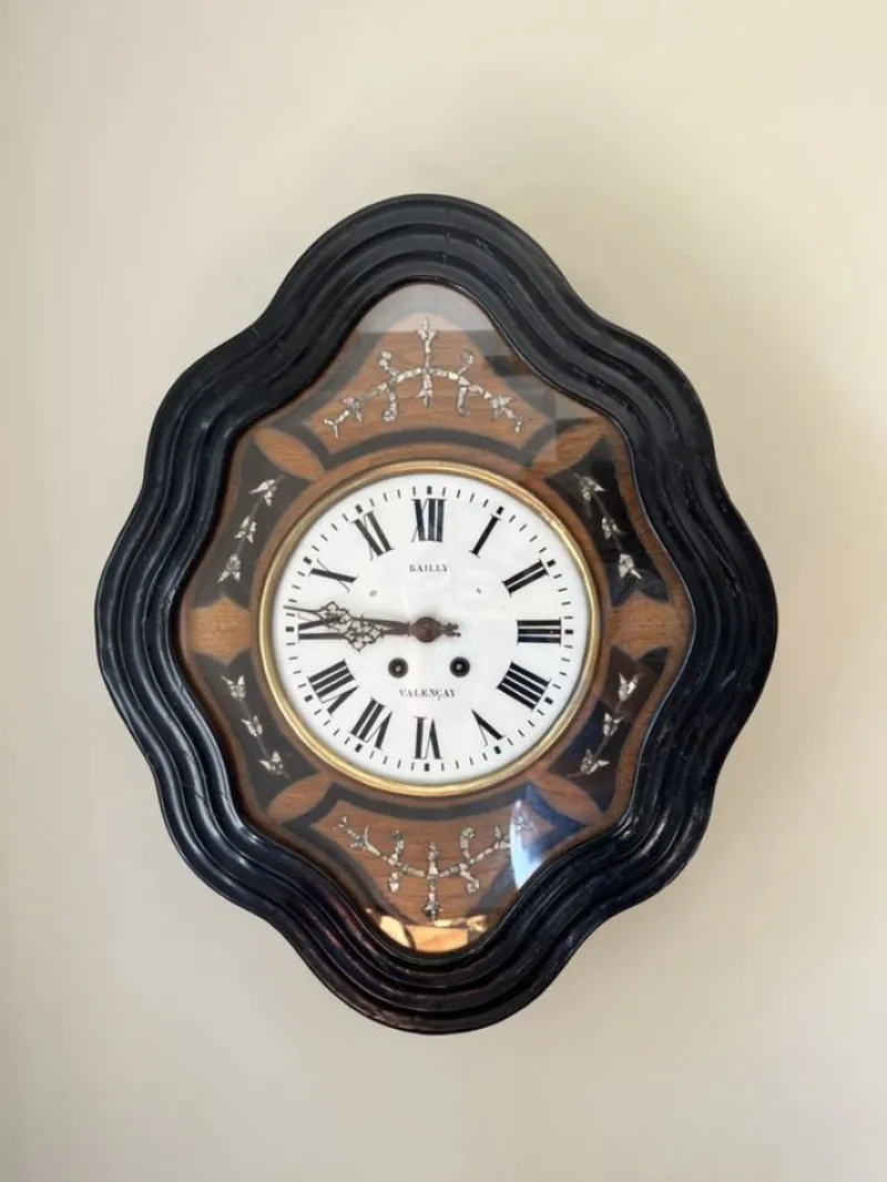 Pamono Antique Victorian French Wall Clock, 1860s> Clocks