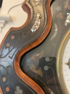 Hot Pamono Antique Victorian French Wall Clock, 1860