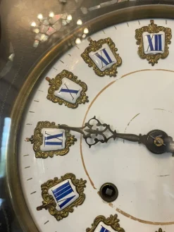 Hot Pamono Antique Victorian French Wall Clock, 1860