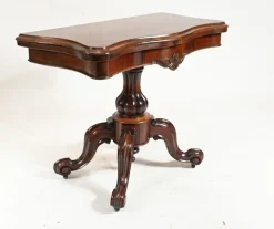 Pamono Antique Victorian Games Table, 1860> Game Tables