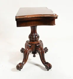 Pamono Antique Victorian Games Table, 1860><noscript><img width=