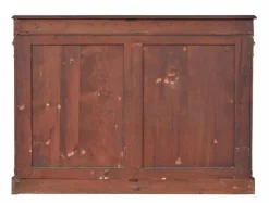 Best Pamono Antique Victorian Glazed Burr Walnut Sideboard, 1800s
